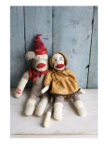 Vintage Sock Monkey Couple