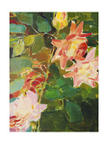 Stylized Pink Roses