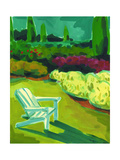 Adirondack Chair in Garden