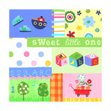 Baby Items Collage