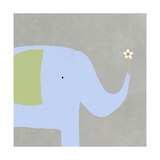 Elephant with Flower