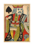 King of Spades Card