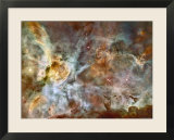 A 50-Light-Year-Wide View of the Central Region of the Carina Nebula