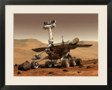 Artist's Rendition of Mars Rover