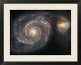 The Whirlpool Galaxy (M51) and Companion Galaxy