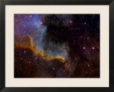 Close-Up View of North America Nebula