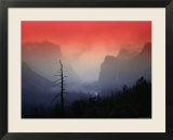 The Angular Beauty of the Yosemite Valley Is Awash with Natural Pastel Light Tones
