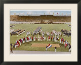 Dutch Footballer Harry Denis Swears the Olympic Oath