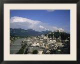 Summertime View of Salzburg  Austria