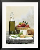 Basil  Cheese  Tomatoes and Olive Oil