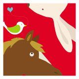 Farm Group: Rabbit and Horse