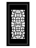 Shoji Screen in Ebony III