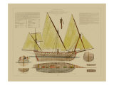 Antique Ship Plan V