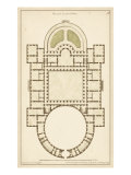 Antique Garden Plan IV