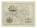 Antique Map of Asia