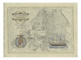 Antique Map of Europe