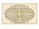 Antique Garden Plan I