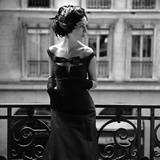 Evening Gown and Feathered Hat  1960s