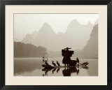 Cormorant Fishermen  Li River  Yangshou  Guilin  Guangxi Province  China