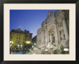 Trevi Fountain in Rome  Italy