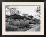 Exterior of Robie House Designed by Frank Lloyd Wright