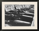 Bottles of Lafite Wines  Now Museum Pieces in French Wine Cellar
