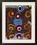 Rasta (Rastafarian) Hats on Display  Tobago  Trinidad and Tobago  West Indies  Caribbean