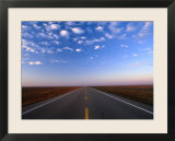 Highway 36 at Dusk  Alberta  Canada