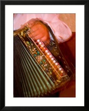 Musician Playing Accordion for Turkish Dancers  Turkey