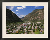 Elevated View of Ouray  Colorado