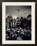 Diners in the Oak Room at the Plaza Hotel