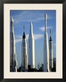 The Rocket Garden in Cape Kennedy  Florida