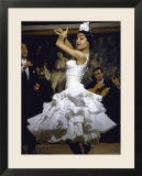 Flamenco Dancer Maria Albaicin Performing