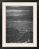 San Fernando Valley Seen from Point over Hollywood Building Atop Mountain is Don Lee TV Station
