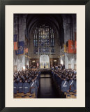West Point Cadets Attending Service at Cadet Chapel