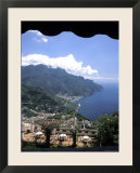 Homes and Sea in Ravello  Italy from Hotel Polumbo
