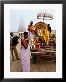 Hindu Chariot at Chamundi Hill  Mysore  Karnataka  India