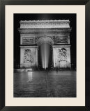 View of the Arc de Triomphe Lit at Night on Bastille Day