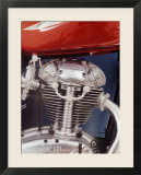 Motorcycles: Closeup of a Ducati Engine