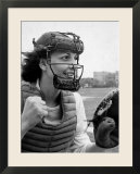 Mary "Binnie" Baker Plays Catcher For All American Girls Baseball League on the South Bend Team