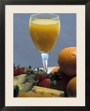 Orange Juice and Breakfast Fruits in a Hotel in Tel Aviv  Israel