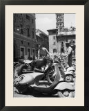 Parking Lot for Vespa Scotters