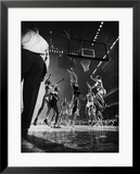 St John's Defeating Bradley in a Basketball Game at Madison Square Garden