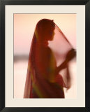 Woman in Traditional Dress  Gadsisar Lake  Jaisalmer  Rajasthan  India