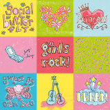 Girls Rock 9 Patch