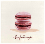 Macaron aux Fruits Rouges