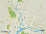 Political Map of Wisconsin Dells  WI