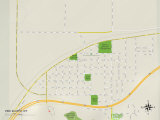 Political Map of Pine Bluffs  WY
