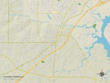 Political Map of Tillmans Corner  AL