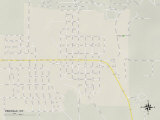 Political Map of Pinedale  WY